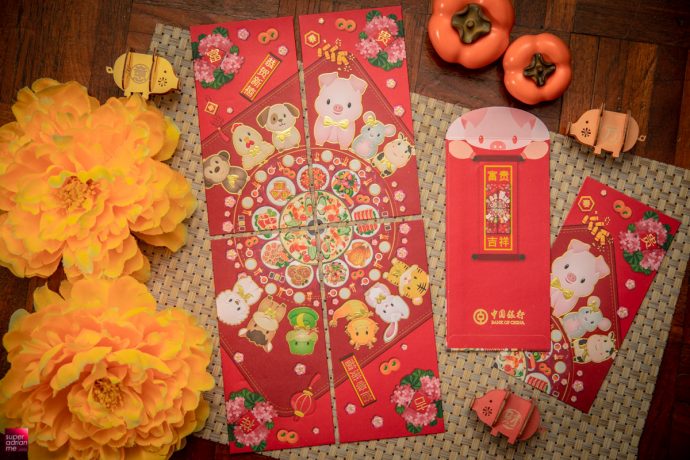 BANK OF CHINA CNY 2019 ang bao lai see red packet