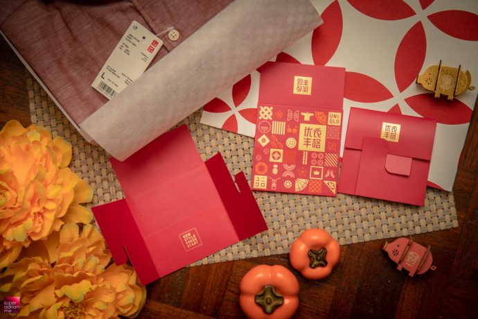 UNIQLO Singapore CNY 2019 ang bao lai see red packet