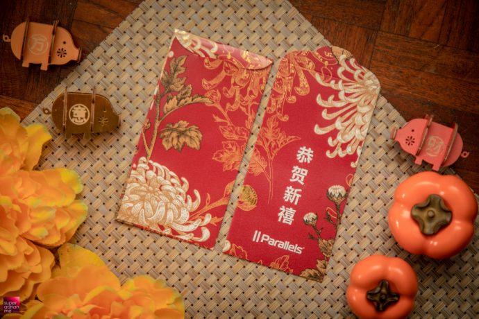 Parallels CNY 2019 ang bao gift set lai see