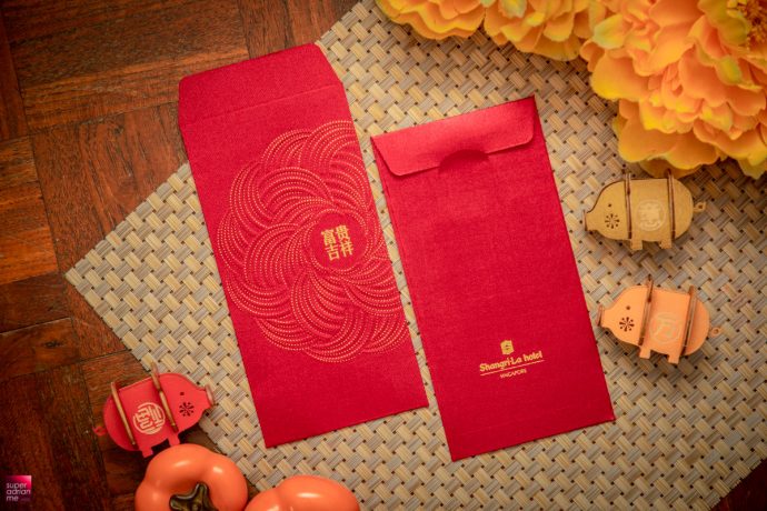 Shangri-La Hotel Singapore CNY 2019 ang bao lai see red packet