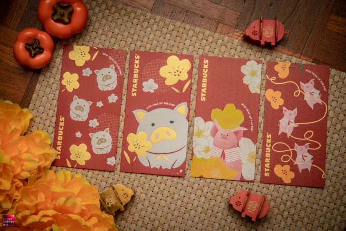 Starbucks CNY 2019 ang bao lai see red packet