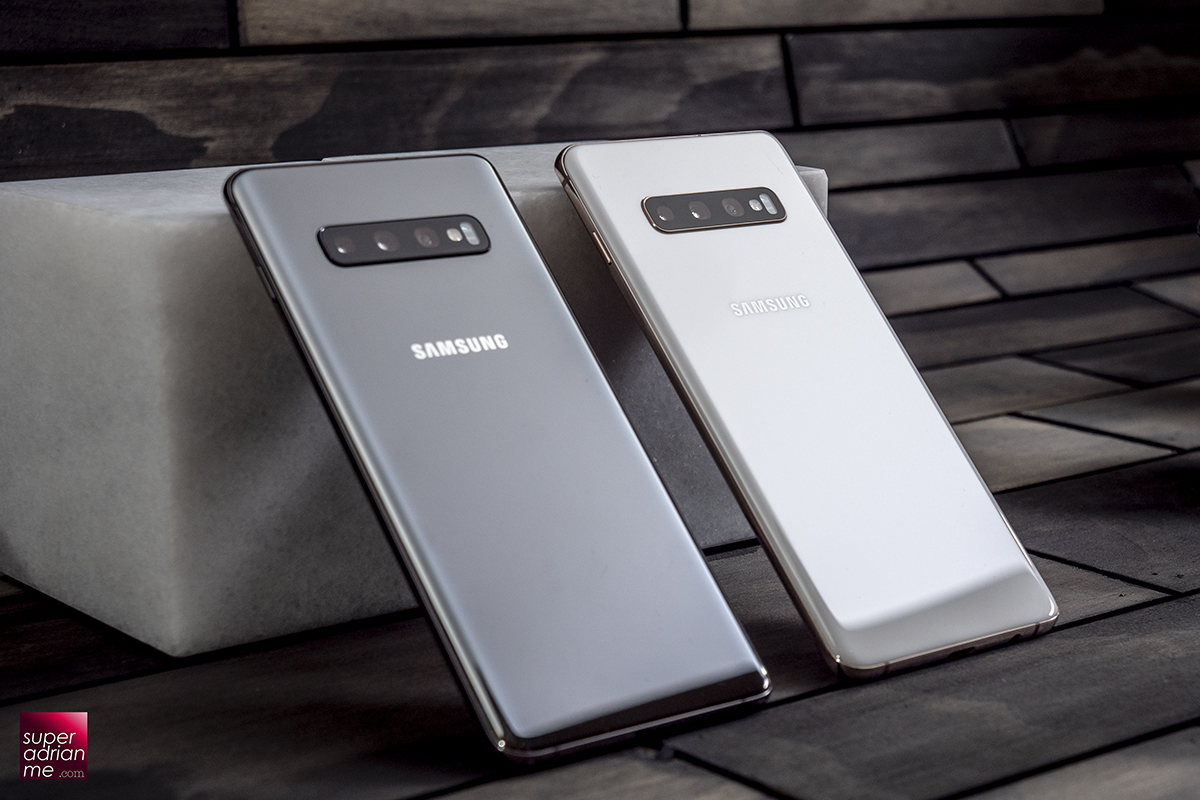 Samsung Galaxy S10+ in Ceramic Black and Ceramic White Singapore Price Review