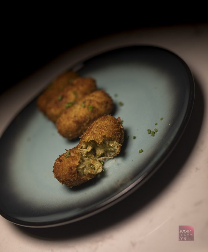 Obelisk - Green Curry Croquettes (S$10)