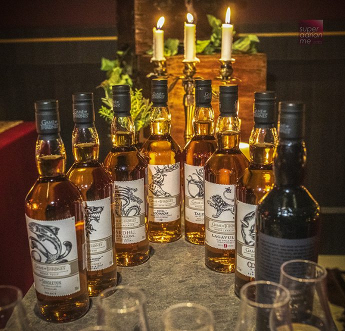 The game of Thrones Single Malt Whisky Collection