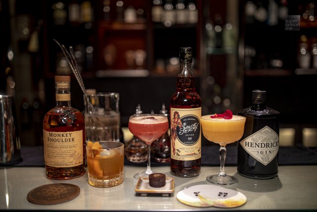 Bob's Bar featured cocktails for Singapore Cocktail Festival 2019