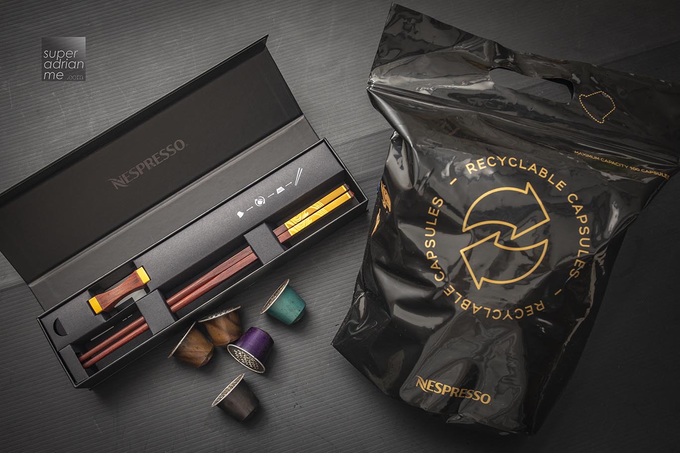 Nespresso Recycle To Win Limited Edition Chopsticks