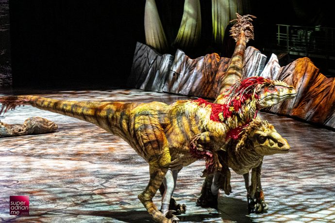 Walking With Dinosaurs Live Singapore Review ticket price best deals