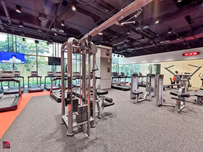 Shopee Headquarters Singapore Kent Ridge Gym Fun Interior