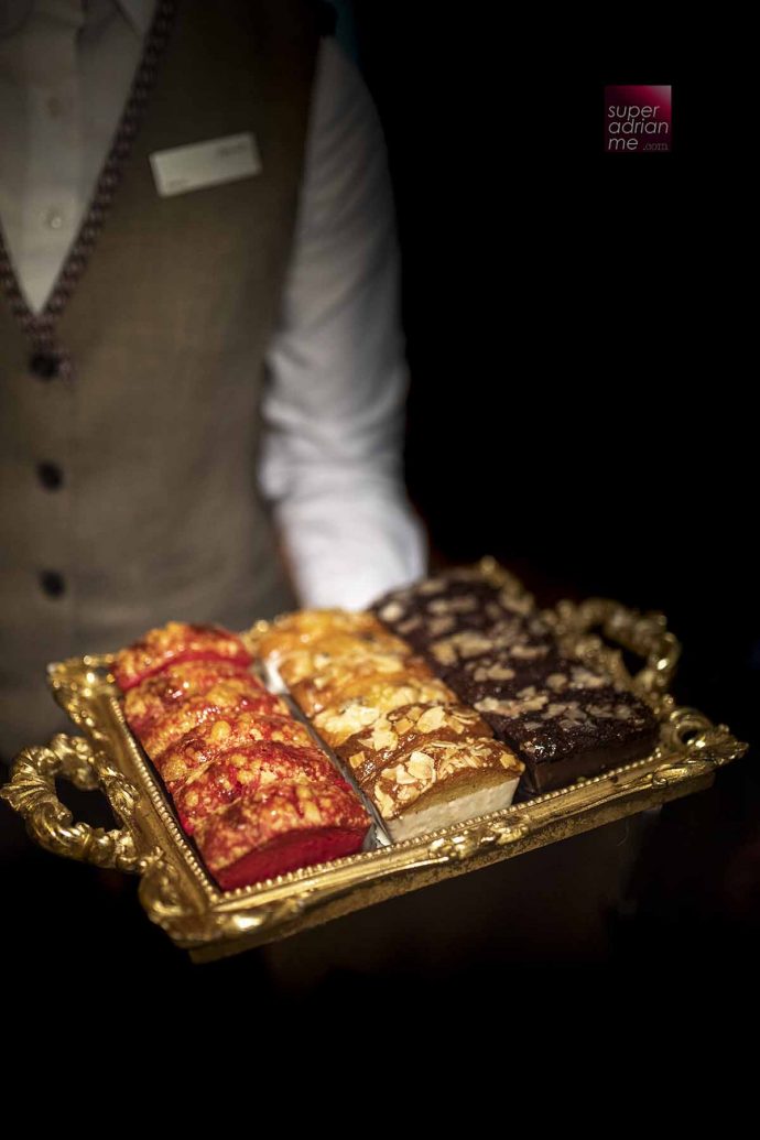Financiers from Capitol Kempinski Red Rhapsody Afternoon Tea from 17 to 26 January 2020