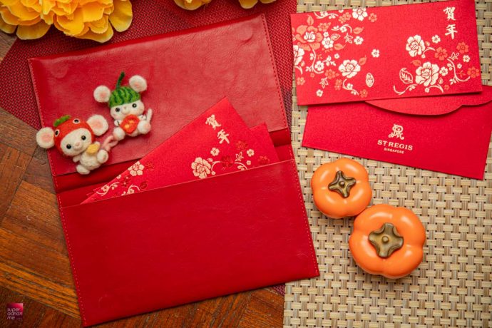 St Regis Singapore Ang Bao Red Packet Designs CNY Chinese new year best pouch bag