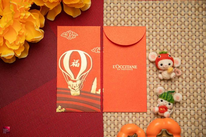 L'Occitane Ang Bao Red Packet Designs CNY Chinese new year best pouch bag