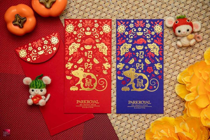 PARKROYAL On Beach Road Ang Bao Red Packet Designs CNY Chinese new year best pouch bag
