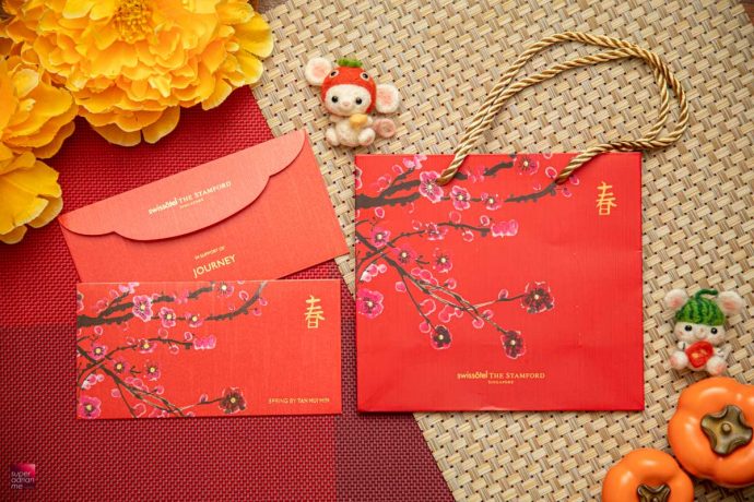 Swissotel The Stamford Ang Bao Red Packet Designs CNY Chinese new year best pouch bag