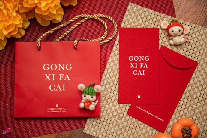 Intercontinental Robertson Quay Ang Bao Red Packet Designs CNY Chinese new year best pouch bag