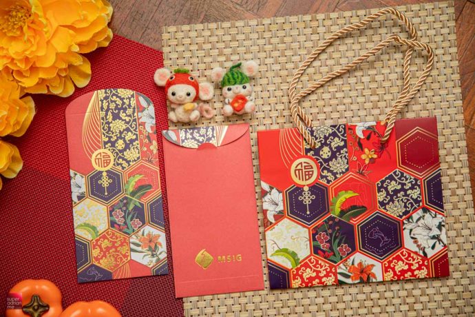 MSIG Insurance Ang Bao Red Packet Designs CNY Chinese new year best pouch bag