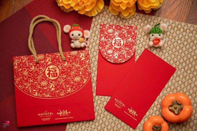 Novotel Mecure on Stevens Ang Bao Red Packet Designs CNY Chinese new year best pouch bag