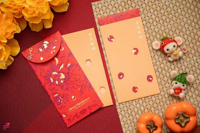 Janus Henderson Ang Bao Red Packet Designs CNY Chinese new year best pouch bag