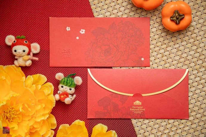Capitol Kempinski Ang Bao Red Packet Designs CNY Chinese new year best pouch bag