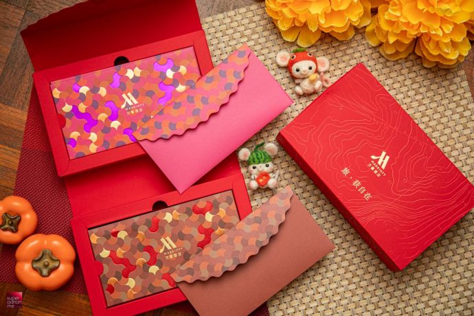 Marriott International Ang Bao Red Packet Designs CNY Chinese new year best pouch bag