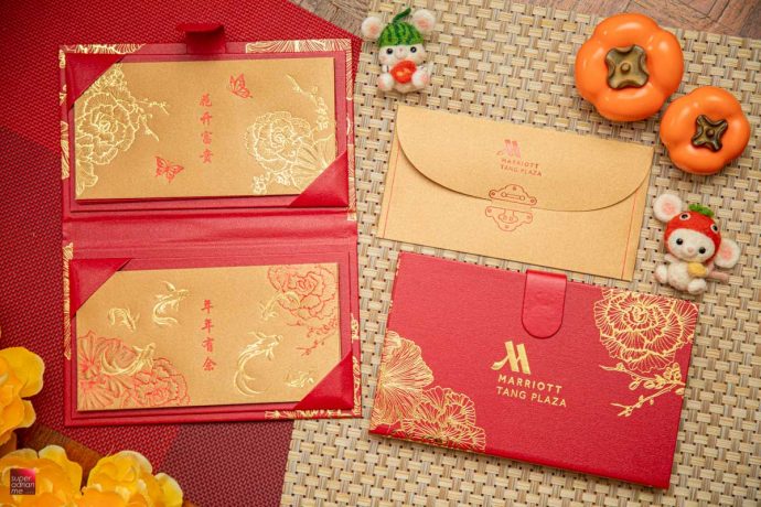 Marriott Tang Plaza Ang Bao Red Packet Designs CNY Chinese new year best pouch bag