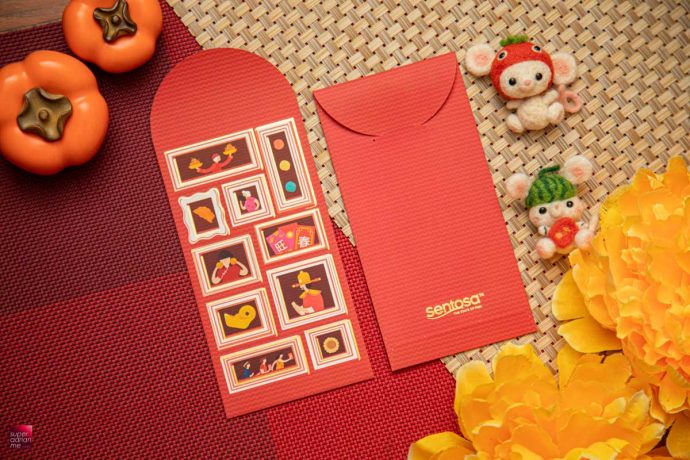 Sentosa Ang Bao Red Packet Designs CNY Chinese new year best pouch bag