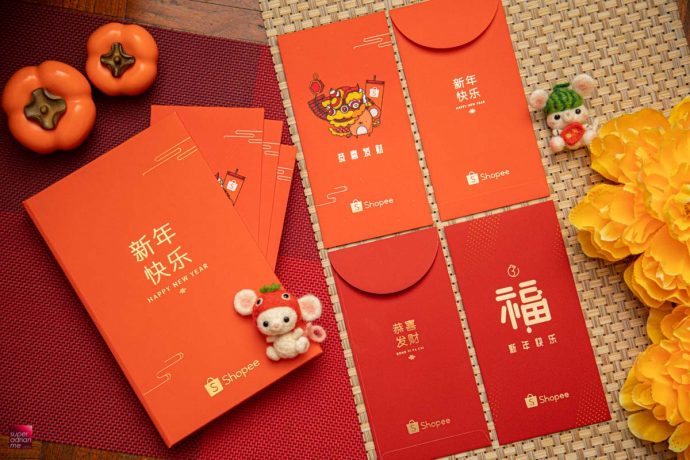 Shopee Ang Bao Red Packet Designs CNY Chinese new year best pouch bag