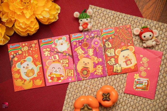 Indomie Ang Bao Red Packet Designs CNY Chinese new year best pouch bag