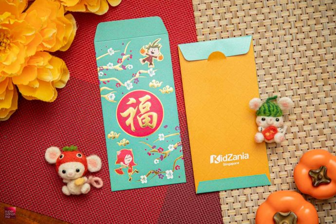 Kidzania Ang Bao Red Packet Designs CNY Chinese new year best pouch bag