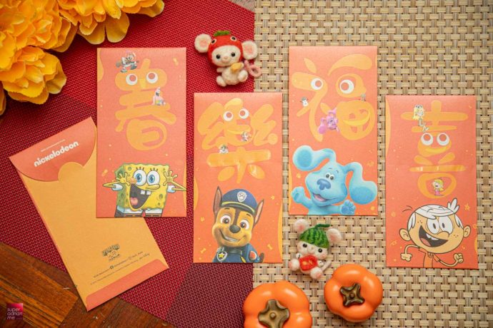 Nickelodeon Ang Bao Red Packet Designs CNY Chinese new year best pouch bag