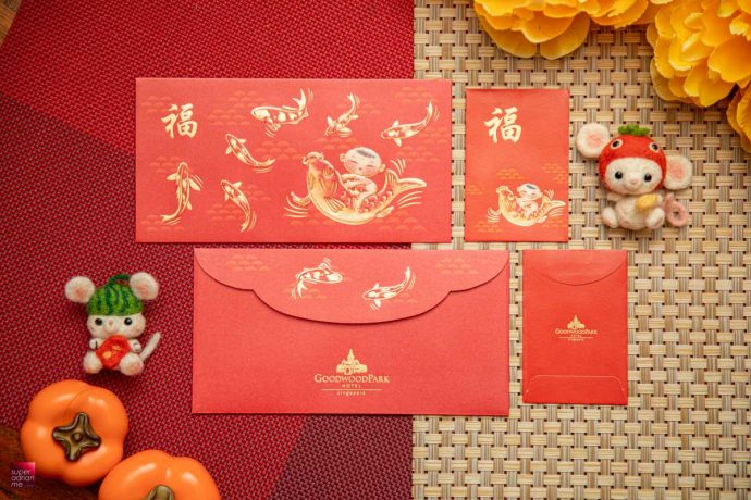 Goodwood Park Hotel Ang Bao Red Packet Designs CNY Chinese new year best pouch bag