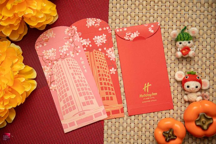 Holiday Inn Singapore Atrium Ang Bao Red Packet Designs CNY Chinese new year best pouch bag