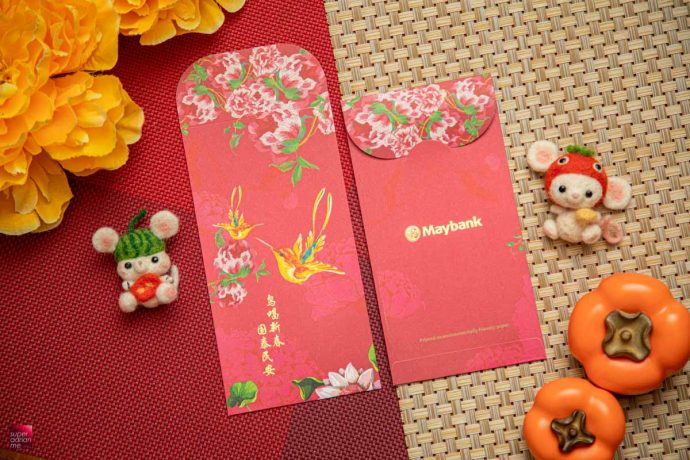 Maybank Ang Bao Red Packet Designs CNY Chinese new year best pouch bag