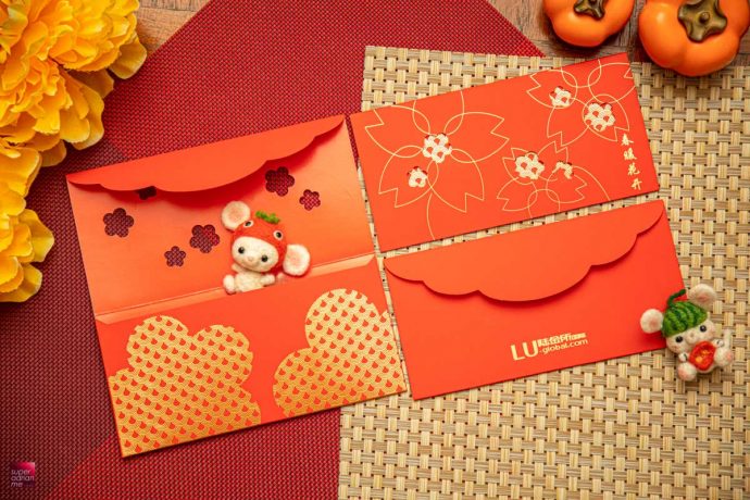 LU Global Ang Bao Red Packet Designs CNY Chinese new year best pouch bag