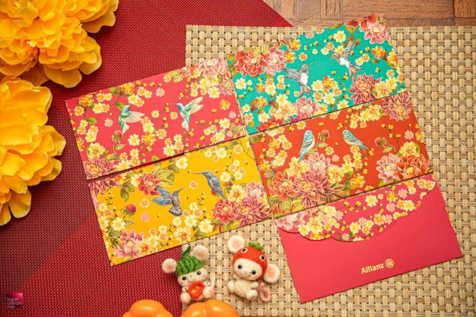 Allianz Ang Bao Red Packet Designs CNY Chinese new year best pouch bag