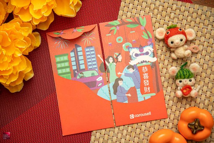 Carousell Ang Bao Red Packet Designs CNY Chinese new year best pouch bag
