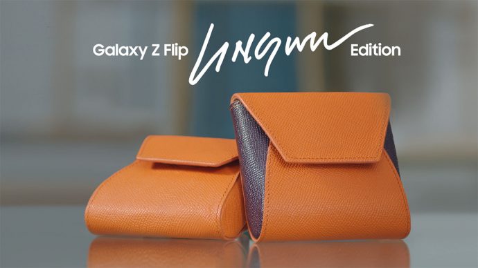 Galaxy Z Flip LINGWU limited edition bag