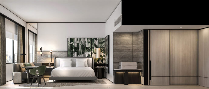 Hilton Singapore Orchard - 1,080 Digital Key-enabled and botanically-designed rooms paying homage to Singapore as a city in a garden