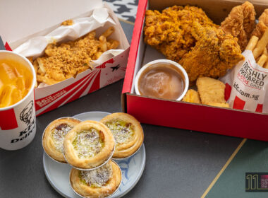 KFC Cereal Chicken and Ondeh Ondeh Egg Tarts