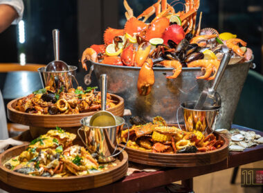 Seafood from The Seven Seas at Beach Road Kitchen from 16 July to 9 August 2021