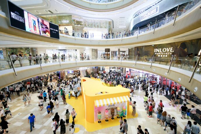 Raffles City The Bund interior (CapitaLand photo) 