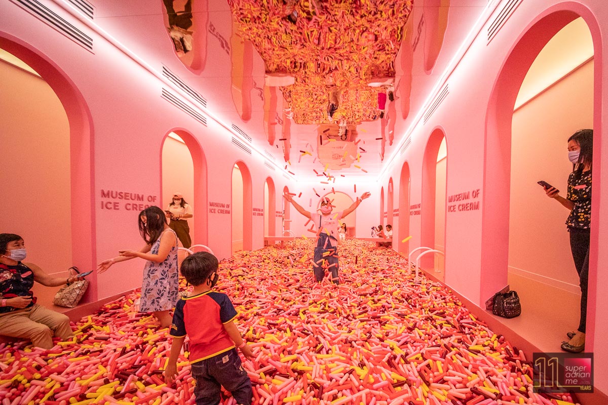 Museum of Ice Cream in Singapore has opened its doors