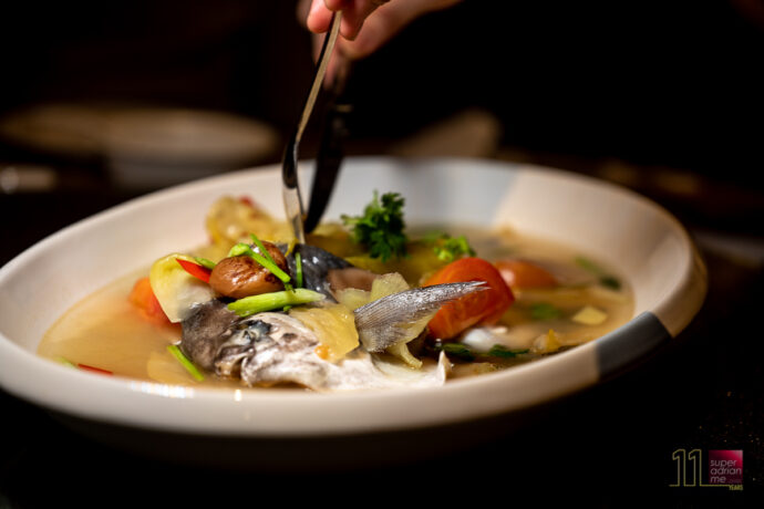 Paradise Teochew - Teochew Style Steamed Pomfret