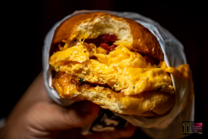 Wildfire Burger -Take a bite into The Eggstarter