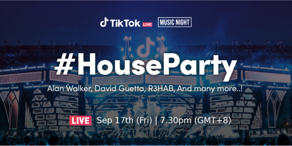 TikTok Music Night #HouseParty