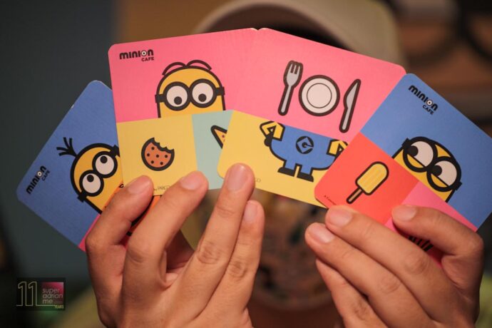 Different coasters with every drink ordered at Minion Café