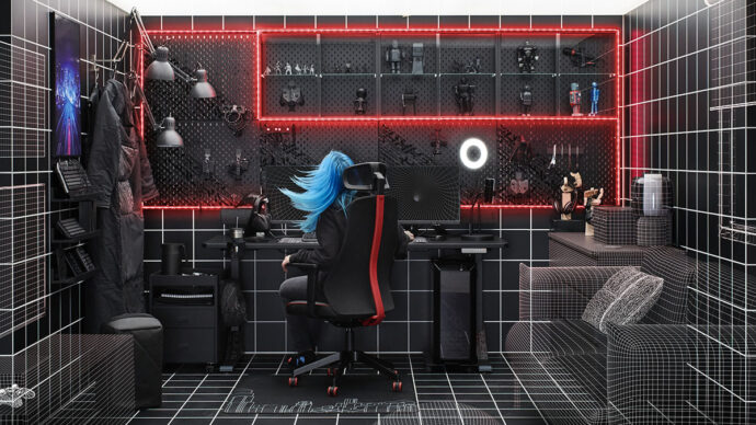 IKEA X ROG ASUS Singapore gaming chair furniture price review