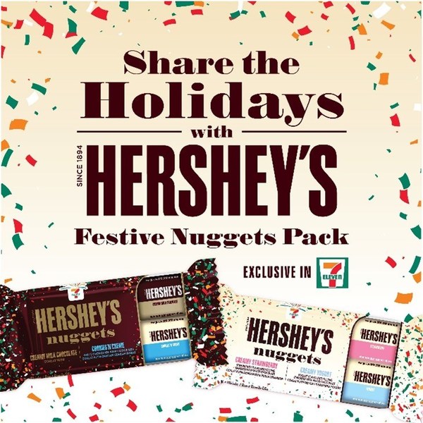 Hershey & 7-Eleven Team Up for the Festive Holidays