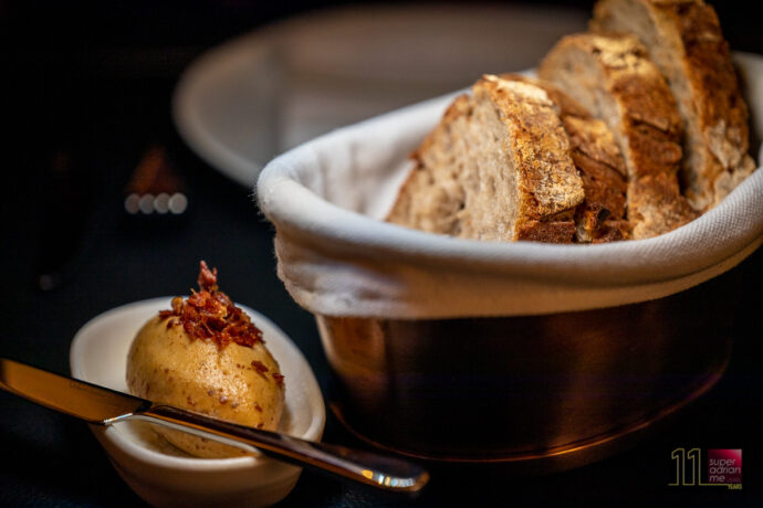 Bread and ham butter