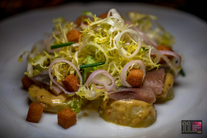 Claudine Restaurant - Herring & Potato Salad