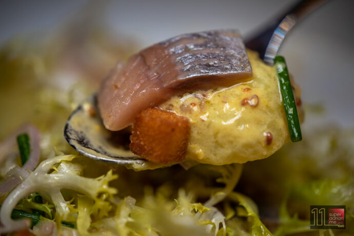Claudine Restaurant - Herring & Potato Salad